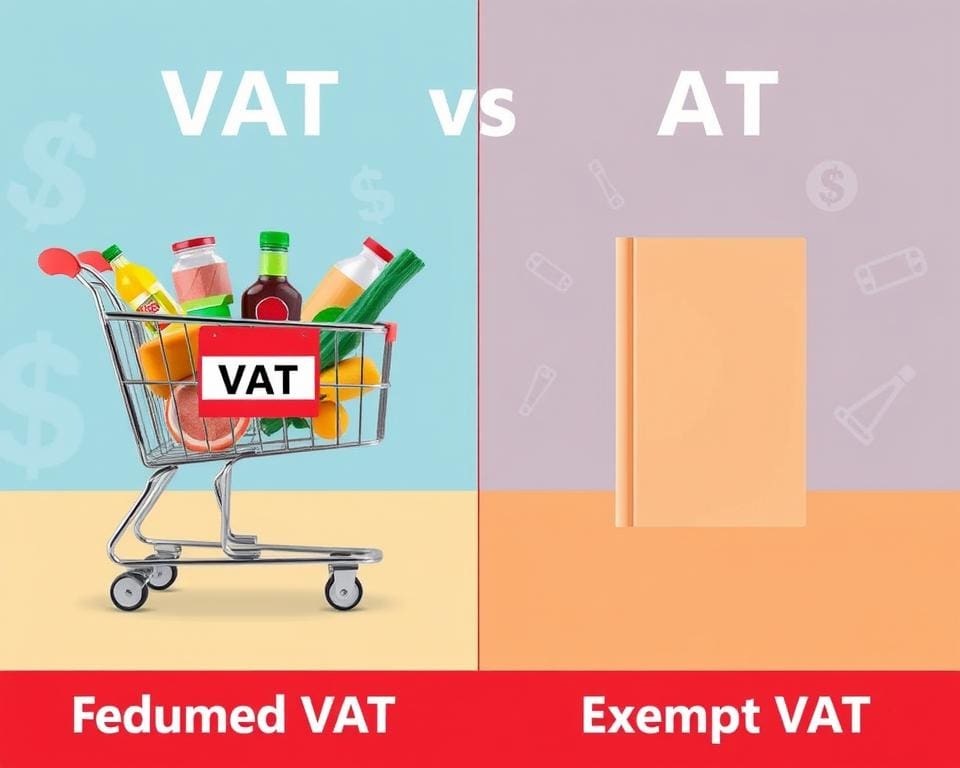 Diferencias entre IVA reducido y exento