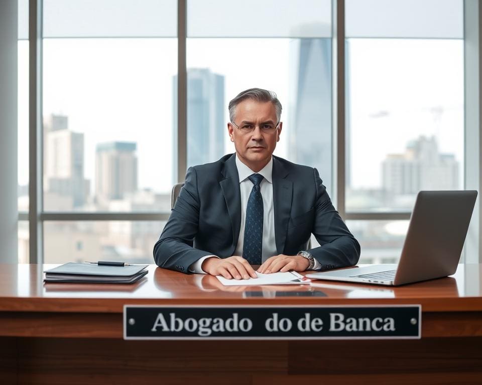 Abogado especializado en banca