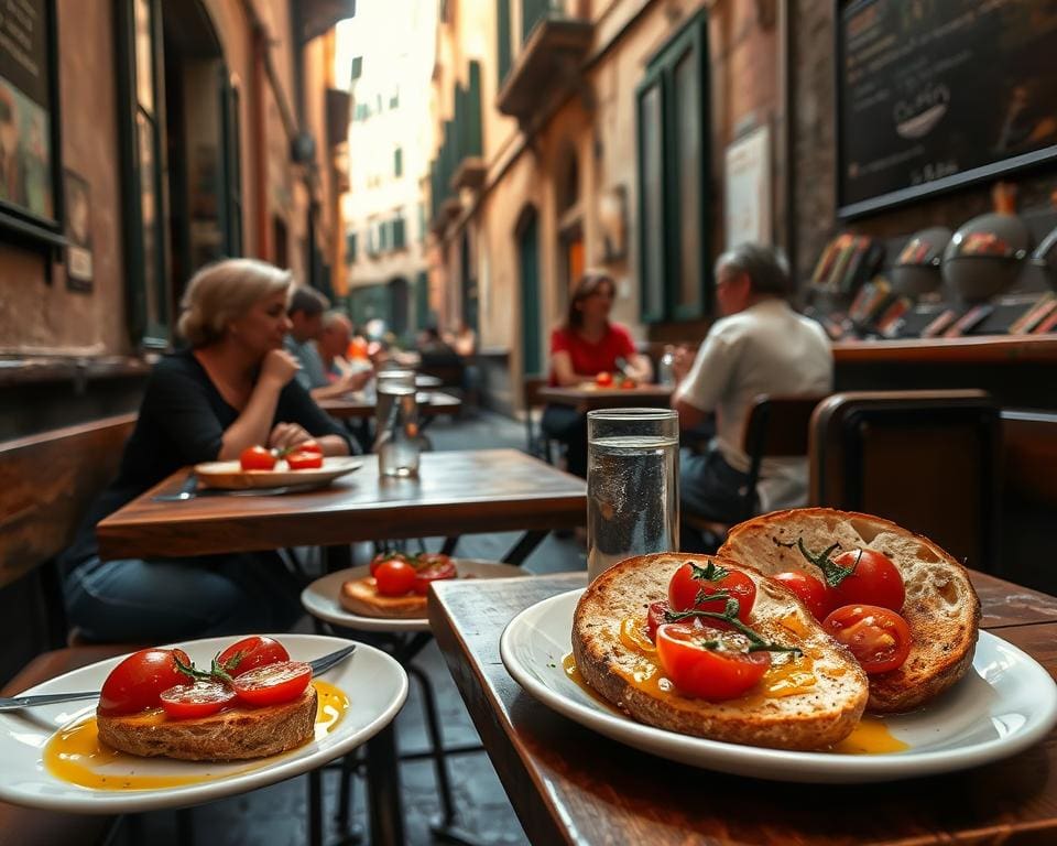 restaurantes con pan con tomate