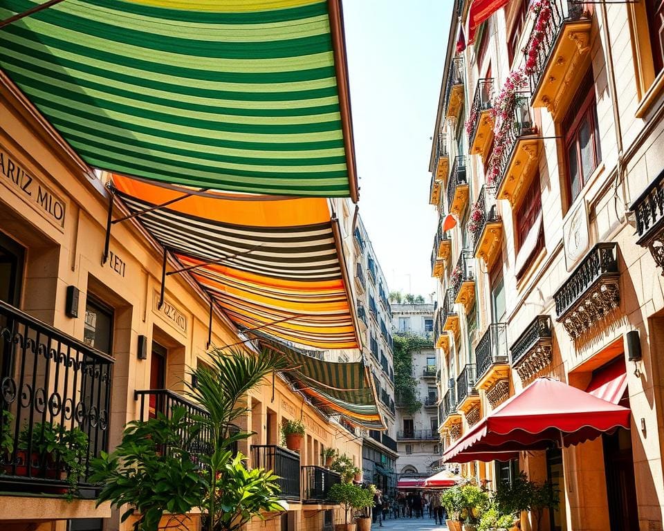 Toldos en Madrid para balcones, patios y jardines