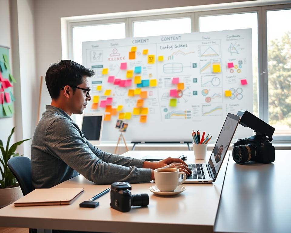 creación de contenido