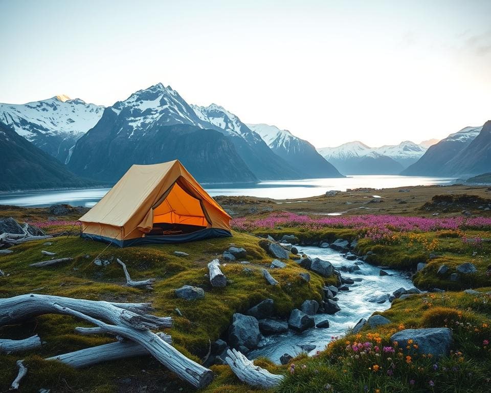 camping salvaje Noruega
