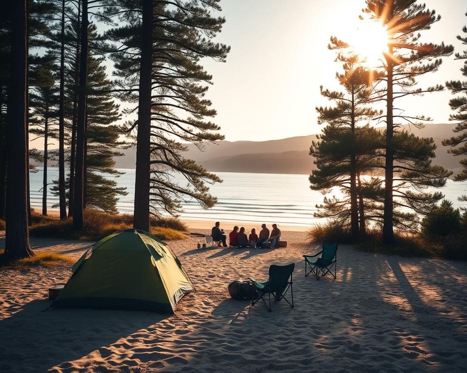 camping selvático Dinamarca