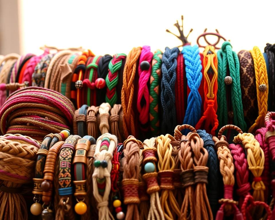 tipos de pulseras artesanales