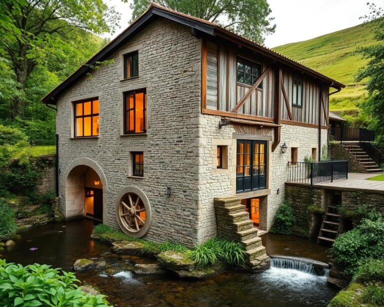 ¿Cómo convertir un molino antiguo en vivienda familiar?