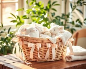 ¿Cómo sorprender con una cesta bebé personalizada única?