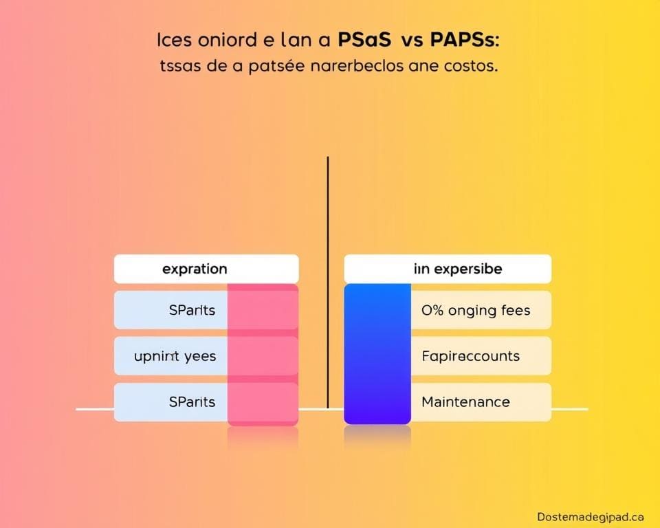 Comparativa costos SaaS y PaaS