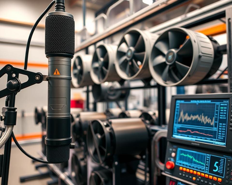 análisis de ruido en ventiladores