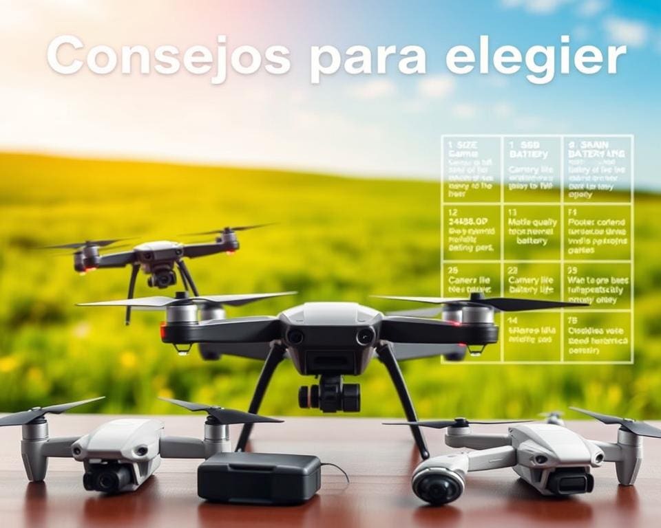 consejos para elegir drone inicial
