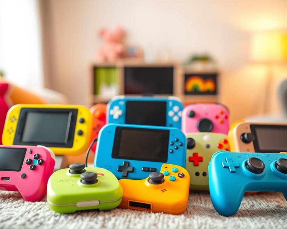 consolas divertidas para niños
