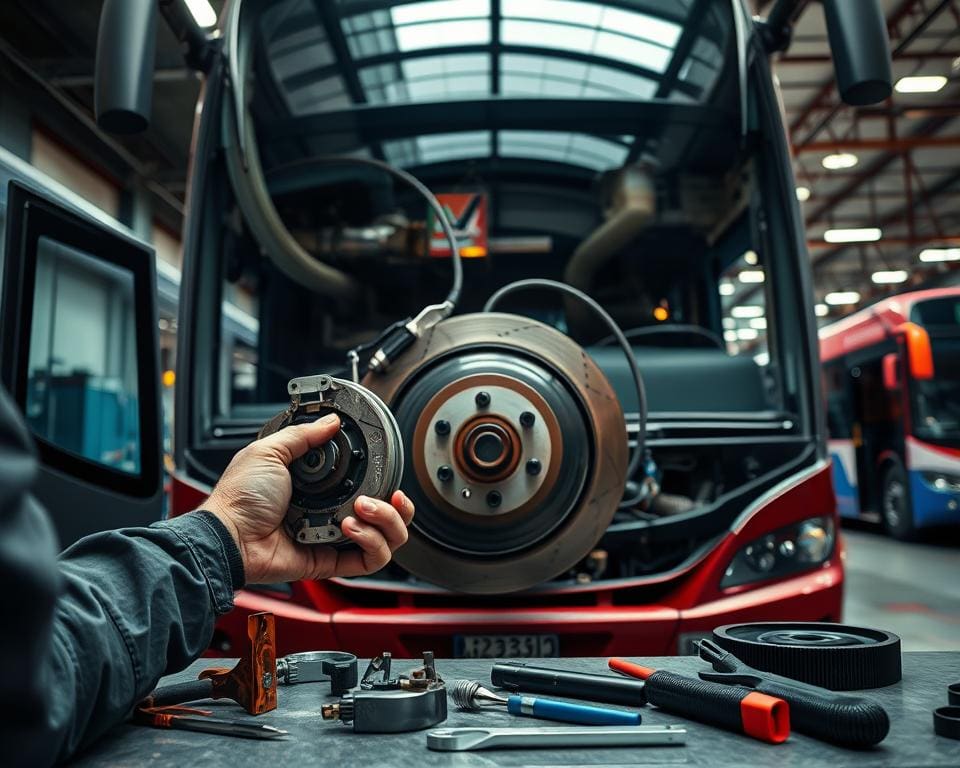 reparaciones frenos autobuses