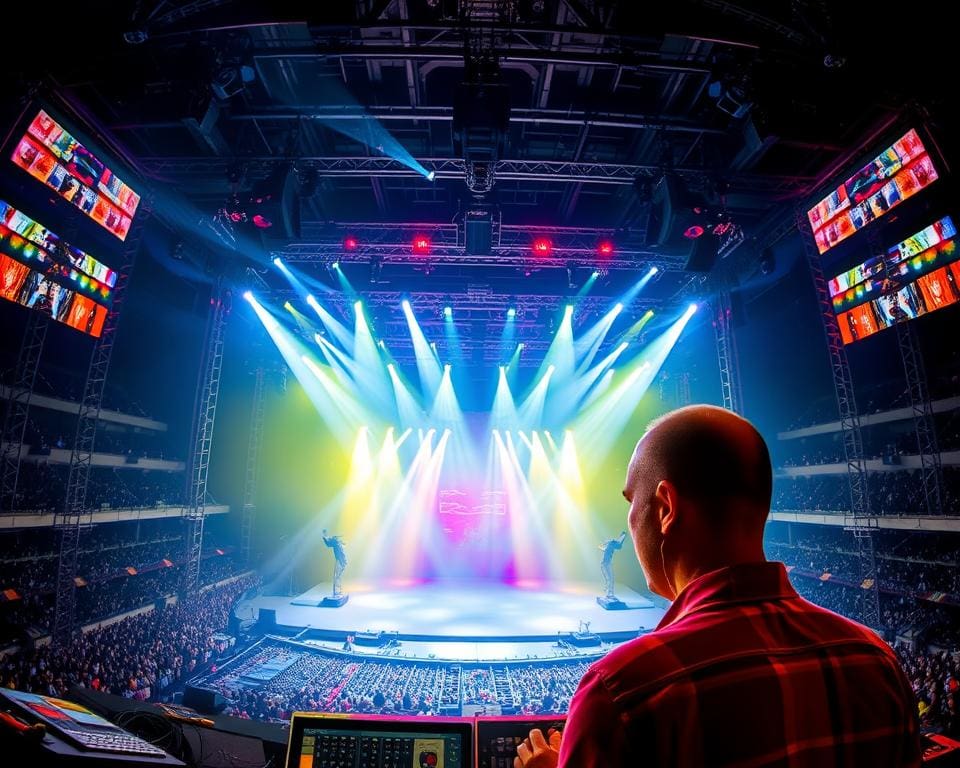 ¿Cómo diseña un ingeniero de iluminación de conciertos?
