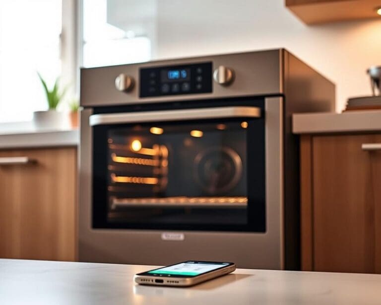 ¿Puedes controlar el horno desde el móvil?