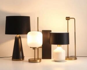 ¿Qué lámparas de mesa son más modernas?