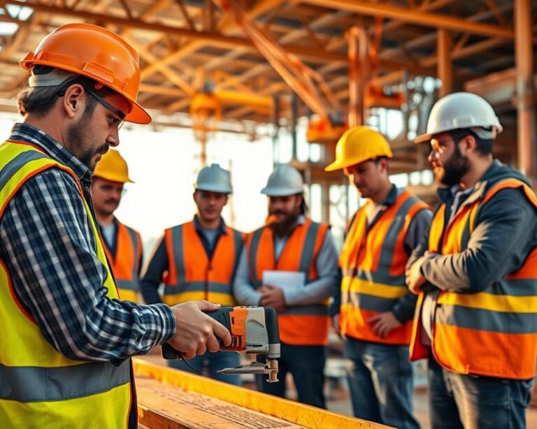 Capacitación técnica para trabajadores de la construcción