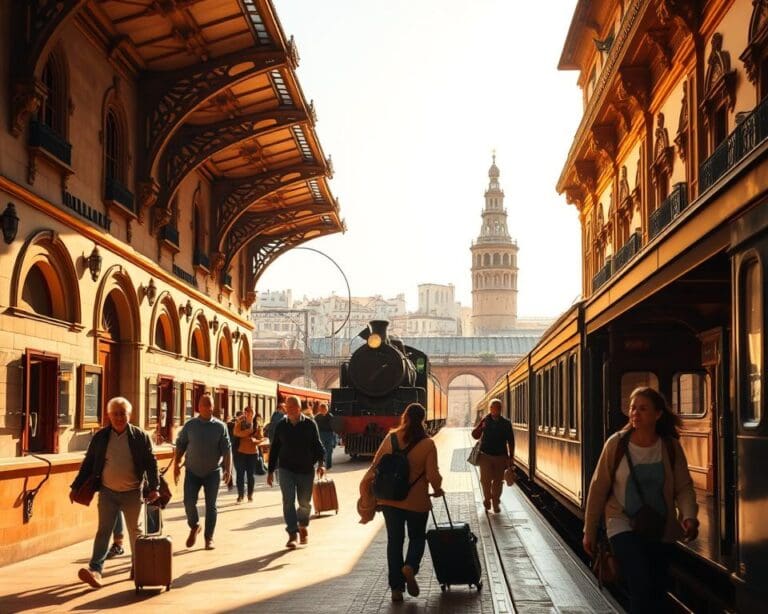 Escapadas en tren desde Sevilla en un día