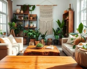 Opciones sostenibles para la decoracion del hogar