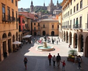 Plazas históricas más bonitas de España