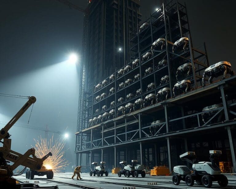 Robótica avanzada para la construcción de infraestructuras