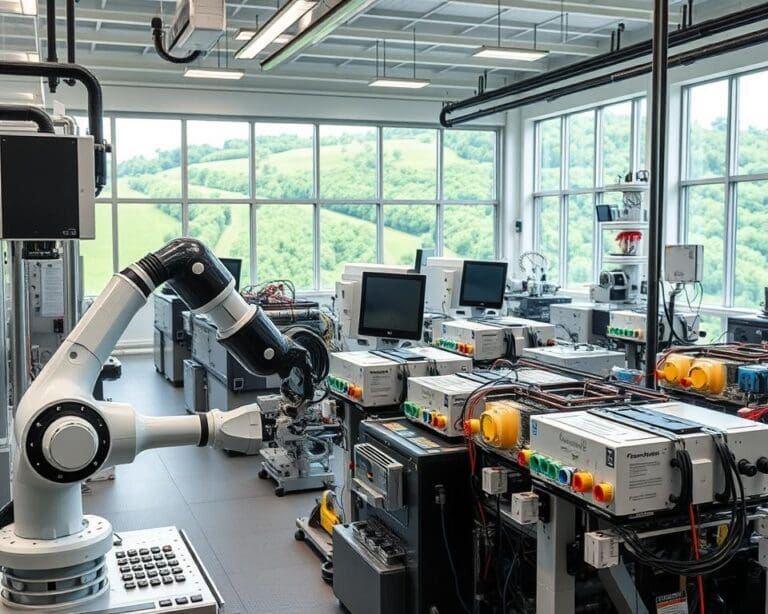 ¿Cómo la tecnología reduce el impacto ambiental en fábricas?
