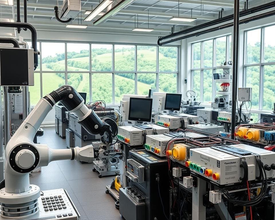 ¿Cómo la tecnología reduce el impacto ambiental en fábricas?
