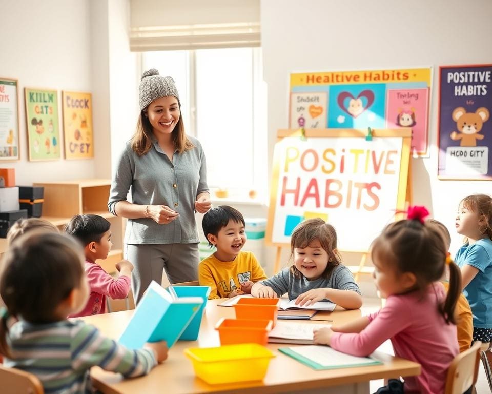 ¿Cómo enseñar hábitos positivos a los niños?