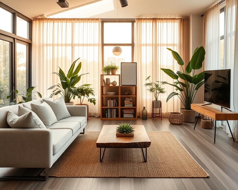 Qué estilo combina natural y moderno en el hogar?