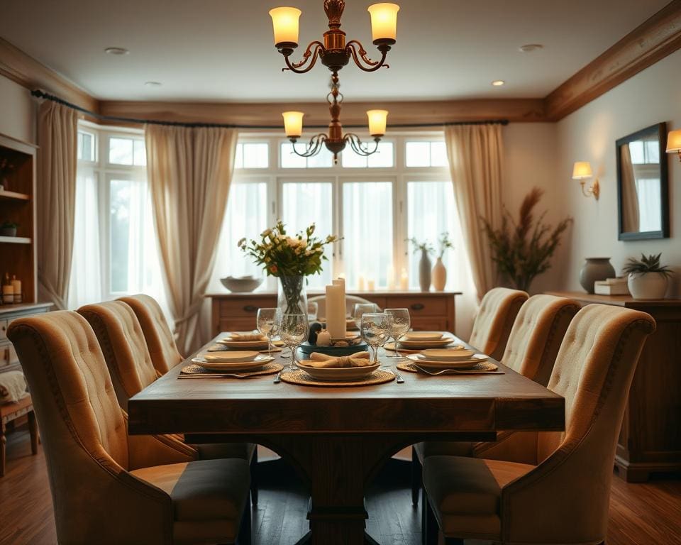 ¿Cómo diseñar un comedor acogedor?