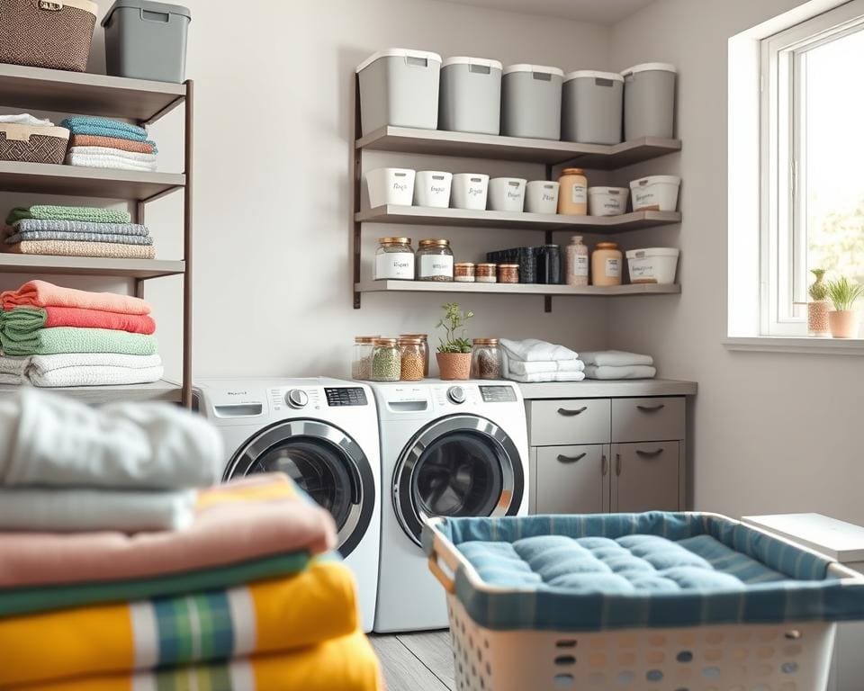 ¿Cómo organizar mejor la zona de lavandería?