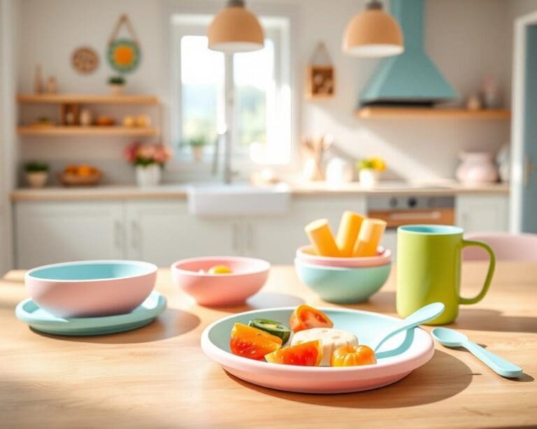 ¿Por qué elegir vajilla de silicona infantil moderna?