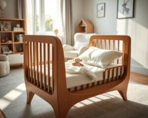 ¿Qué cuna compacta funciona en espacios pequeños?