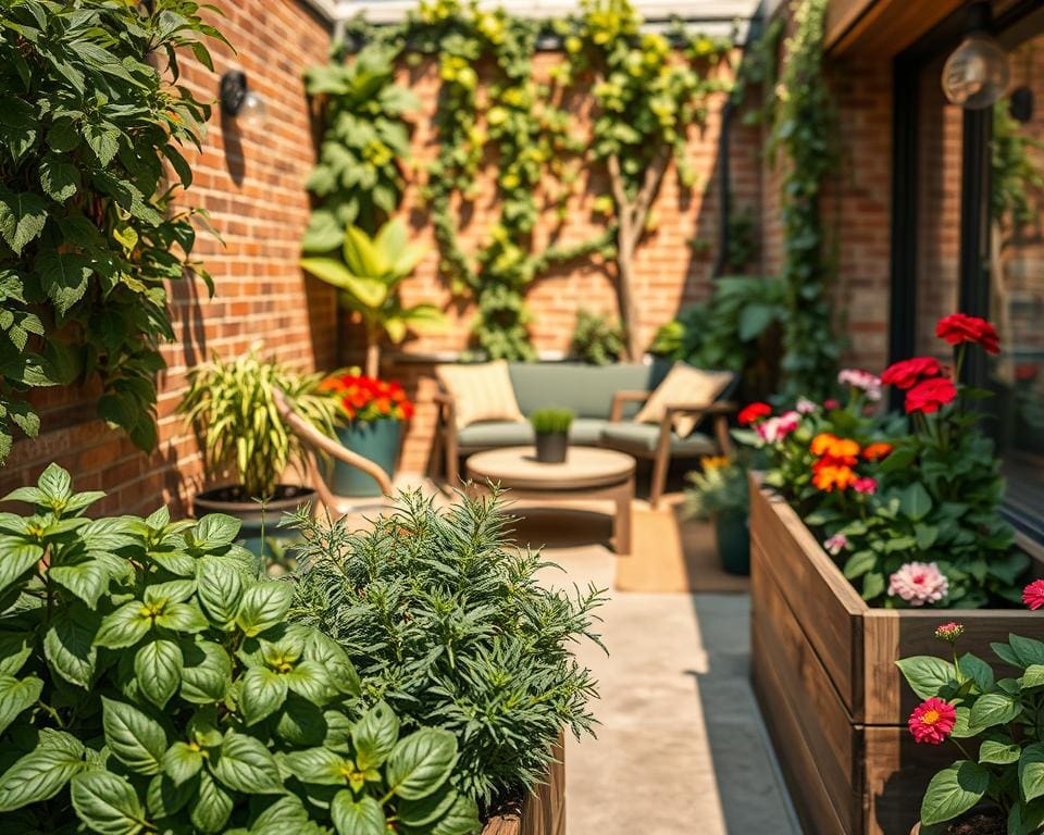 ¿Cómo diseñar un jardín pequeño urbano?