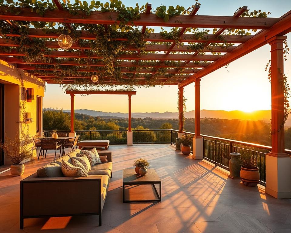 ¿Por qué las pérgolas mejoran la terraza?