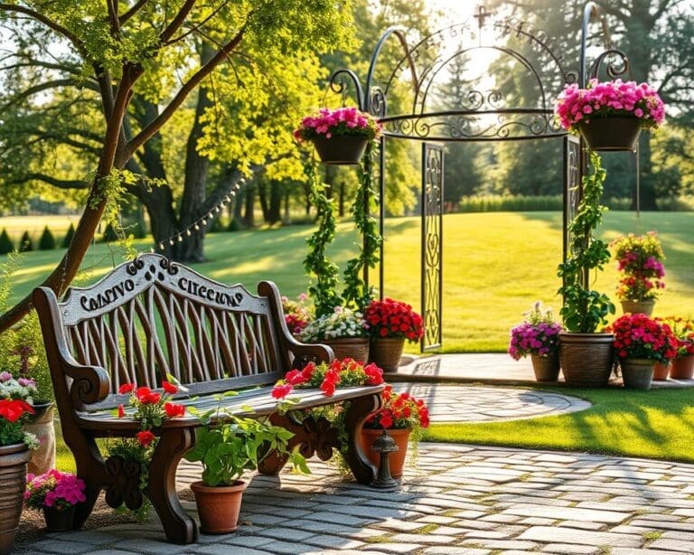 decoraciones jardín