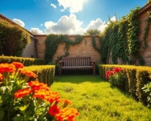 jardín pequeño