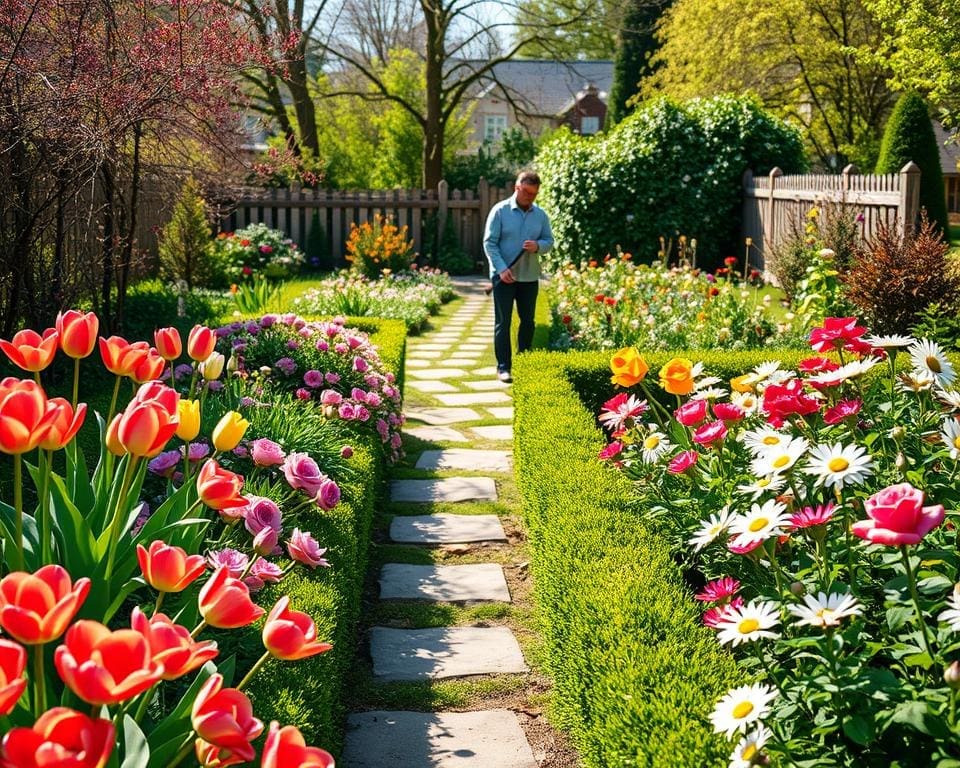 mantener jardín