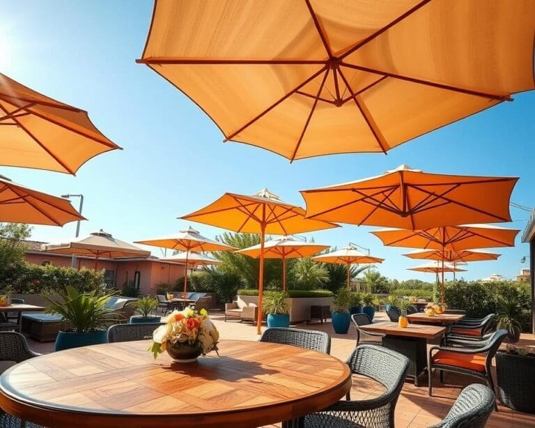 sombrillas terraza