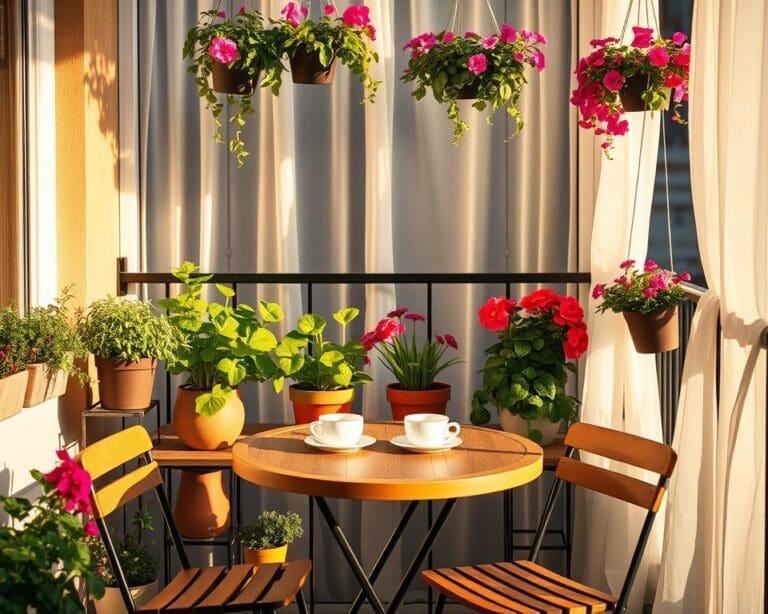 decorar un balcón pequeño
