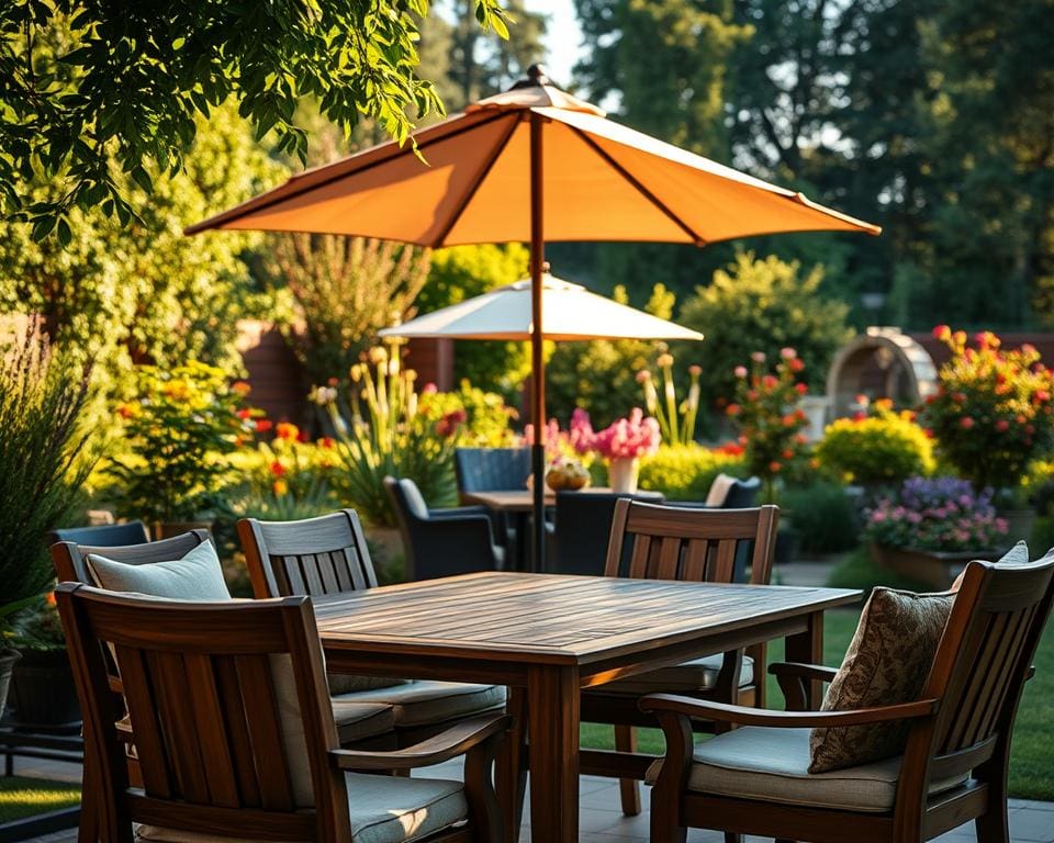 muebles de jardín