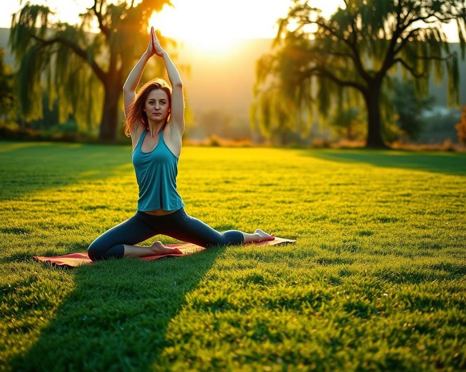 yoga por la mañana